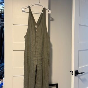 Rhythm Olive Green Adventure Jumpsuit